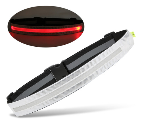Cinturón Elástico Led Luminoso Nocturno Para Deportes, Corre