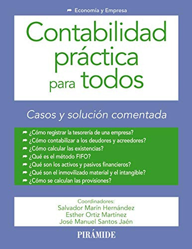 Contabilidad Prãâ¡ctica Para Todos, De Marín Hernández, Salvador. Editorial Ediciones Pirámide, Tapa Blanda En Español