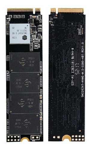 Disco Solido Nvme De 512 Gb Kingspec Garantia 1 Año