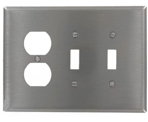 Leviton 84121  40 3gang 2toggle 1duplex Dispositivo Combinac