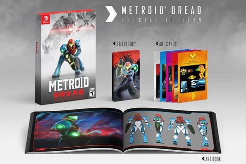 Imagen 3 de 3 de Metroid Dread Edicion Especial Nintendo Switch