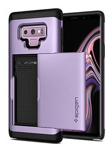 Armor Cs Diseñado Para Galaxy Note 9 Case 2018 Lavanda