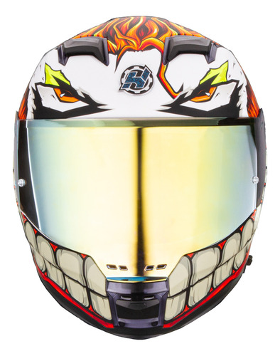 Hax Helmets. Casco Integral Dot Ece 06. Modelo Force Gambler
