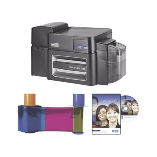 Impresora Dtc1500 Dual - Cámara - Ribbon - Software - Pvc