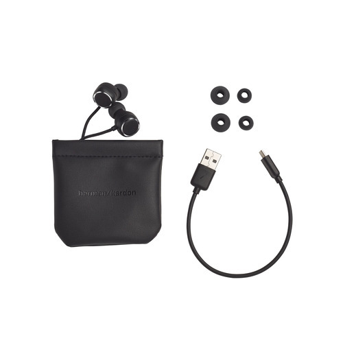 Imagen 5 de 5 de Audífonos Harman Kardon Fly Bt Bluetooth Inalámbricos Negro