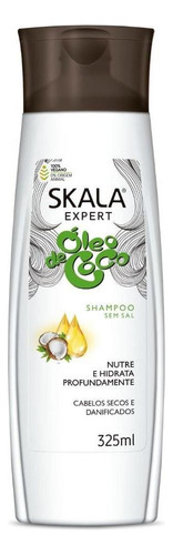 Shampoo Para Cabelo Óleo De Coco Vegano Sem Sal Skala 325ml