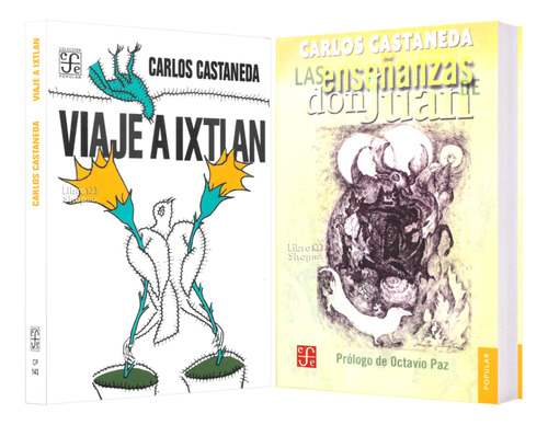 Carlos Castaneda Viaje A Ixtlán + Las Enseñanzas De Don Juan