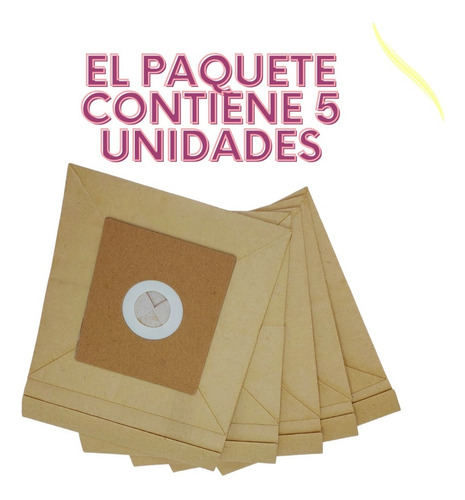 Imagen 2 de 5 de Bolsas Para Aspiradoras Philips Geneva Hr6995 Hh6325 Hr6901