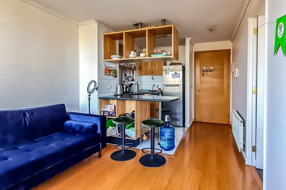 Imagen 2 de 21 de Departamento En Venta 1 Dorm A Pasos Del Metro En San Miguel