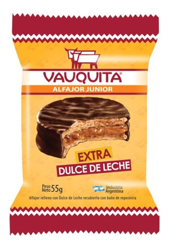 Alfajor Vauquita Junior Pack Promo 24u Barata La Golosineria
