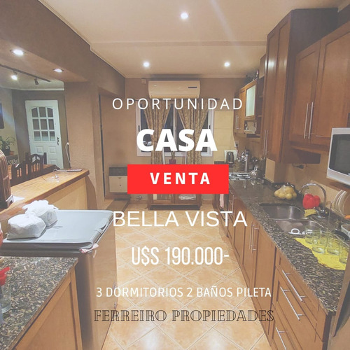 Venta Hermoso Chalet En Bella Vista Con Pileta 