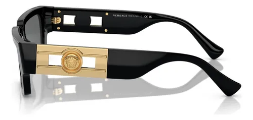 Lentes De Sol Medusa Deco Negro Versace Ve4459gb187