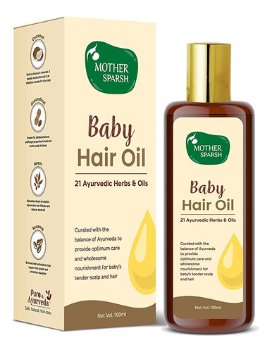 Mother Sparsh Ayurvedic - Aceite Para El Cabello Del Bebe Co