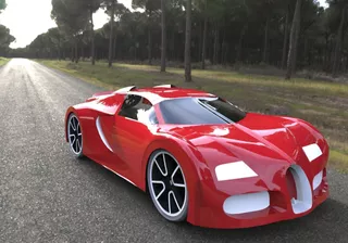 Escultura De Lujo: Bugatti Veyron