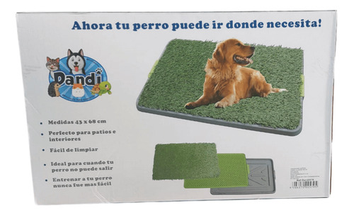 Dandi® Baño Ecológico Para Perros Grandes 68x43cm