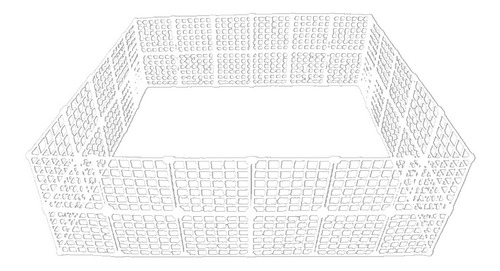 Cercadinho Para Pet Tela Aramada 1,50 X 1,80 X 0,60 Branco 