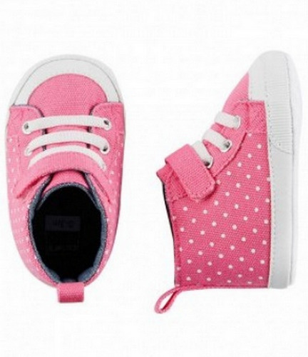 Zapatos Para Bebes Carter´s Pink Multi - 9 A 12 Meses