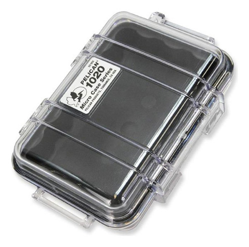 Capa Micro Pelican 1020 (preta/transparente)