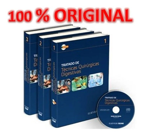 Tratado De Técnicas Quirúrgicas Digestivas, De Elsevier., Vol. 3 Tomos. Editorial Oceano Elsevier, Tapa Dura En Español, 2013