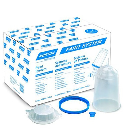 Pns Paint System Liner 750 Ml. 190µ Solvente. Repuesto 48 U.