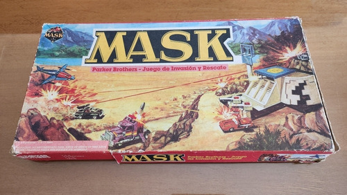 Juego De Mesa Mask Parker Brothers Invasión Y Rescate Retro