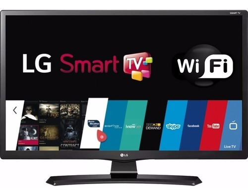 Smart Tv Monitor LG 24 Hd 24mt49s-ps - Wi-fi 