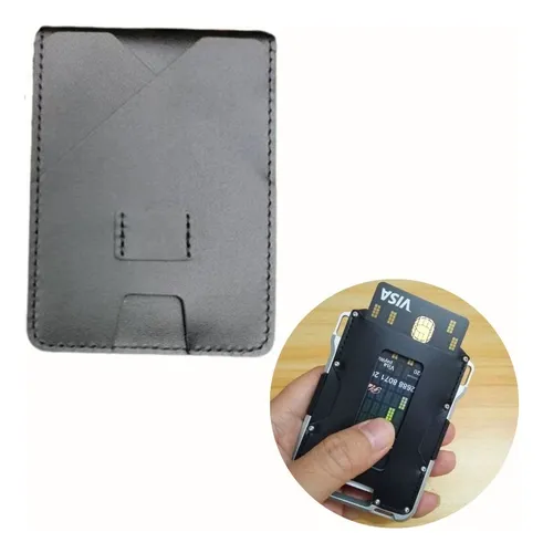 Cartera Met lica Aleaci n Aluminio Billetera Metal Antirrobo