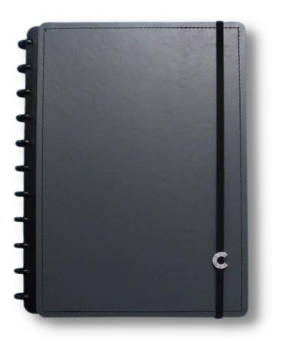 Caderno Inteligente Basic Grey Grande