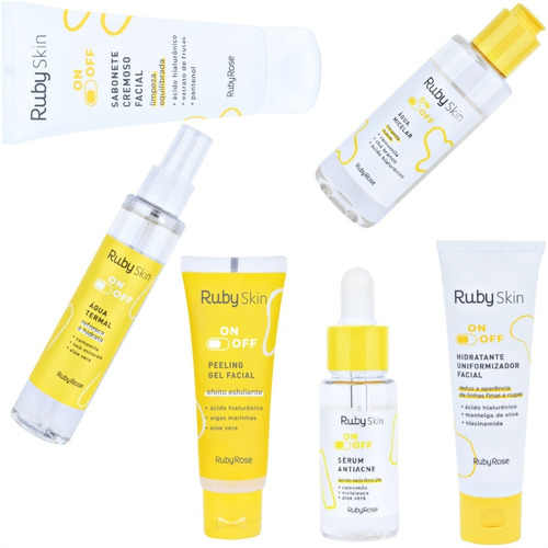 Imagem 10 de 10 de Combo Sabonete Peeling Serum Hidratante Água Micelar Termal