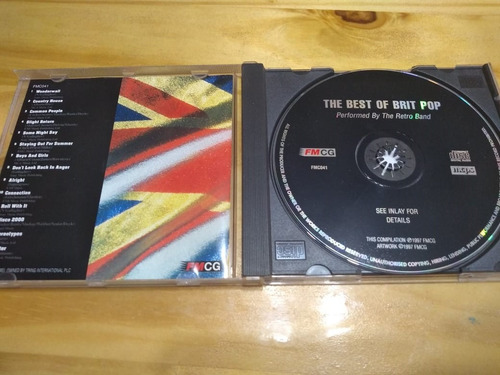 The Best Of Brit Pop - The Retro Band - Cd - Fmcg, 1997 - U