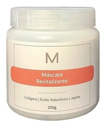 Mascarilla facial para piel Mantra beauty Cosméticos Máscara facial con colágeno, acido hialurónico y jojoba 250g