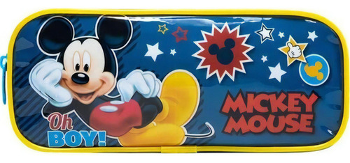 Estojo Simples Mickey X1 Xeryus - 9306 Cor Azul