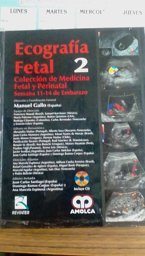 Libro Ecografia Fetal  Tomo 2 Amolca Gallo 2