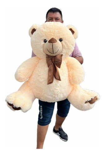 Oso De Peluche Gigante 100 Cmts+ Moño + Perfumado+ Envío