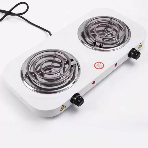 Cocina Encimera Eléctrica Doble Plato Espiral Cocinilla