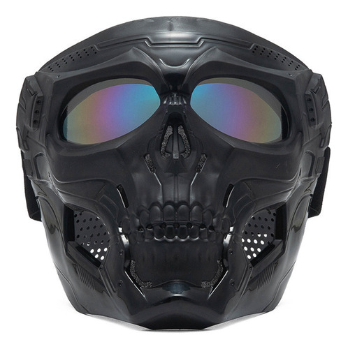 Gafas De Moto Con Forma De Calavera, Gafas De Carreras Con F