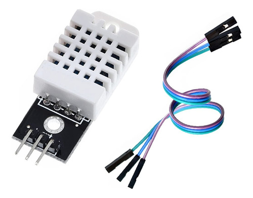 Sensor De Humedad Y Temperatura Dht22 Con Placa Arduino Ptec