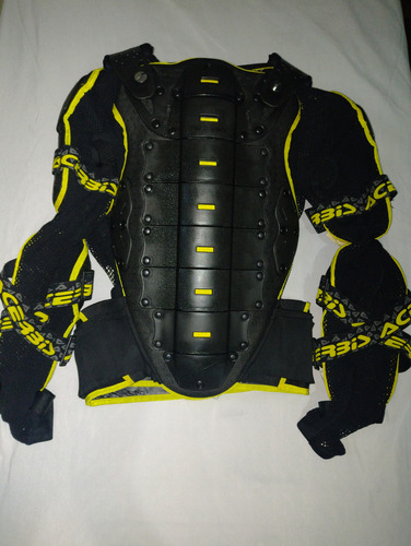 Colete Integral Body Armor Acerbis Koerta (ler Descr.) Preto Xxl (Usado)