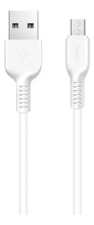 Cable Hoco X20 Micro Usb 1 Metro Blanco