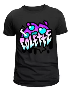 Camiseta Infantil Brawl Stars Collete Game 100% Algodão