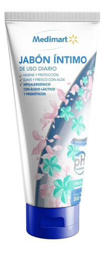 Jabón Íntimo Medimart De Uso Diario Fresh 300 Ml