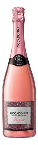 Espumante Italiano Riccadonna Moscato Rose  750 Ml