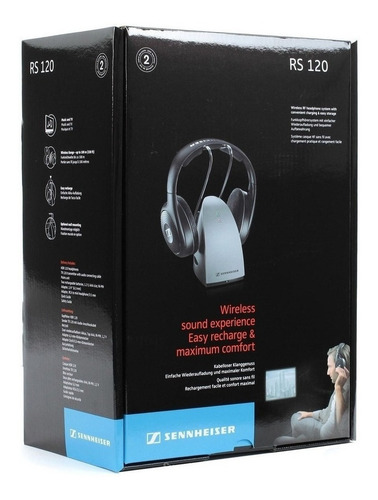 Gratis!!! Audífono Sennheiser Rs 120 Wireless Rf Para Tv