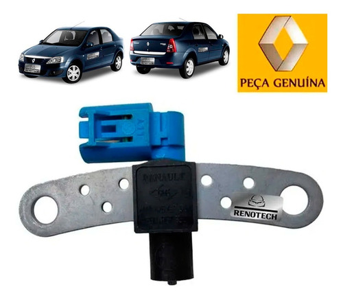 Sensor De Rotaçao Logan 2007 A 2014 8200643171