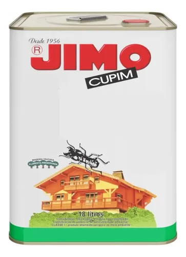 Mata Cupim Jimo Galão 18 Litros Marrom Madeira Dedetizado | Frete