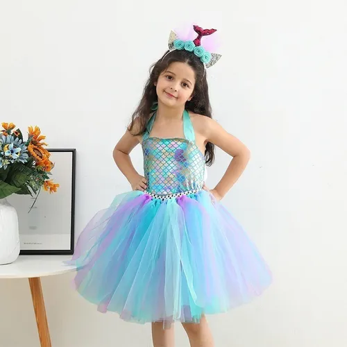 Vestido sirena para niña sale