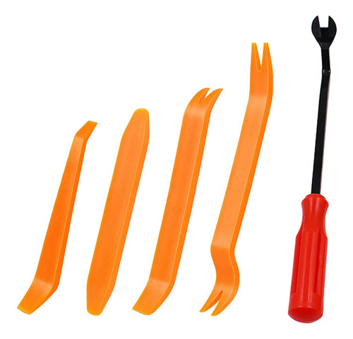 5 Piezas Auto Trim Removal Tool Kit Fastener Remover Set