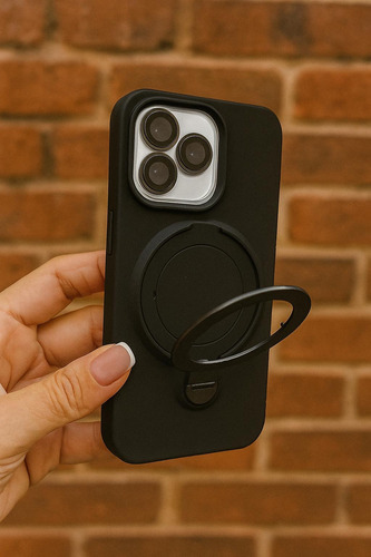 Capa Capinha Case Ryl Para Iphone 15 Pro Preto