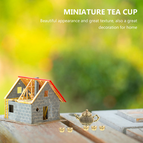 Juego De 6 Tazas De Té En Miniatura Para Jugar Al Escritorio