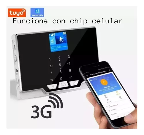 Kit Alarma Para Casa O Negocio Celular con Sensores Inalambricos